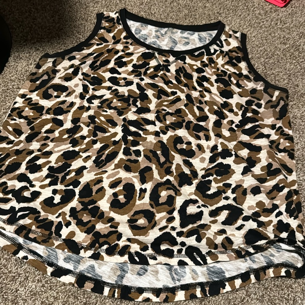 Jones New York Sport Animal-Print Tank Top (Xl)